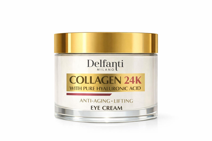 Delfanti Milano Hyaluronic Collagen 24K Eye Cream – Anti-Aging & Lifting