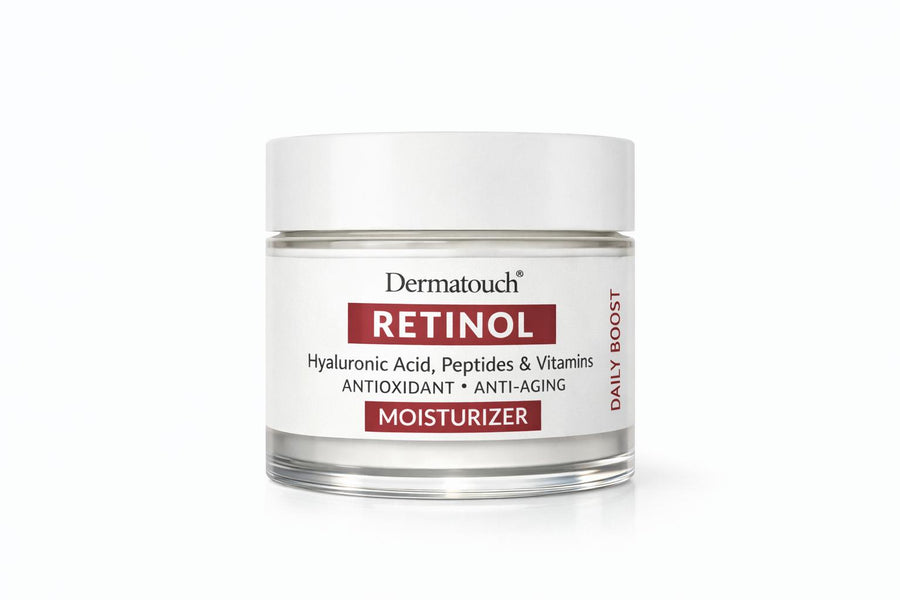 🌟 Dermatouch Retinol + Hyaluronic Acid + Peptides & Vitamins Anti‑Aging Moisturizer