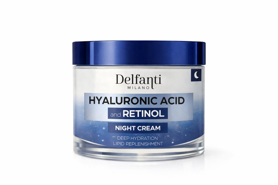 Delfanti Milano Hyaluronic Acid & Retinol Night Cream
