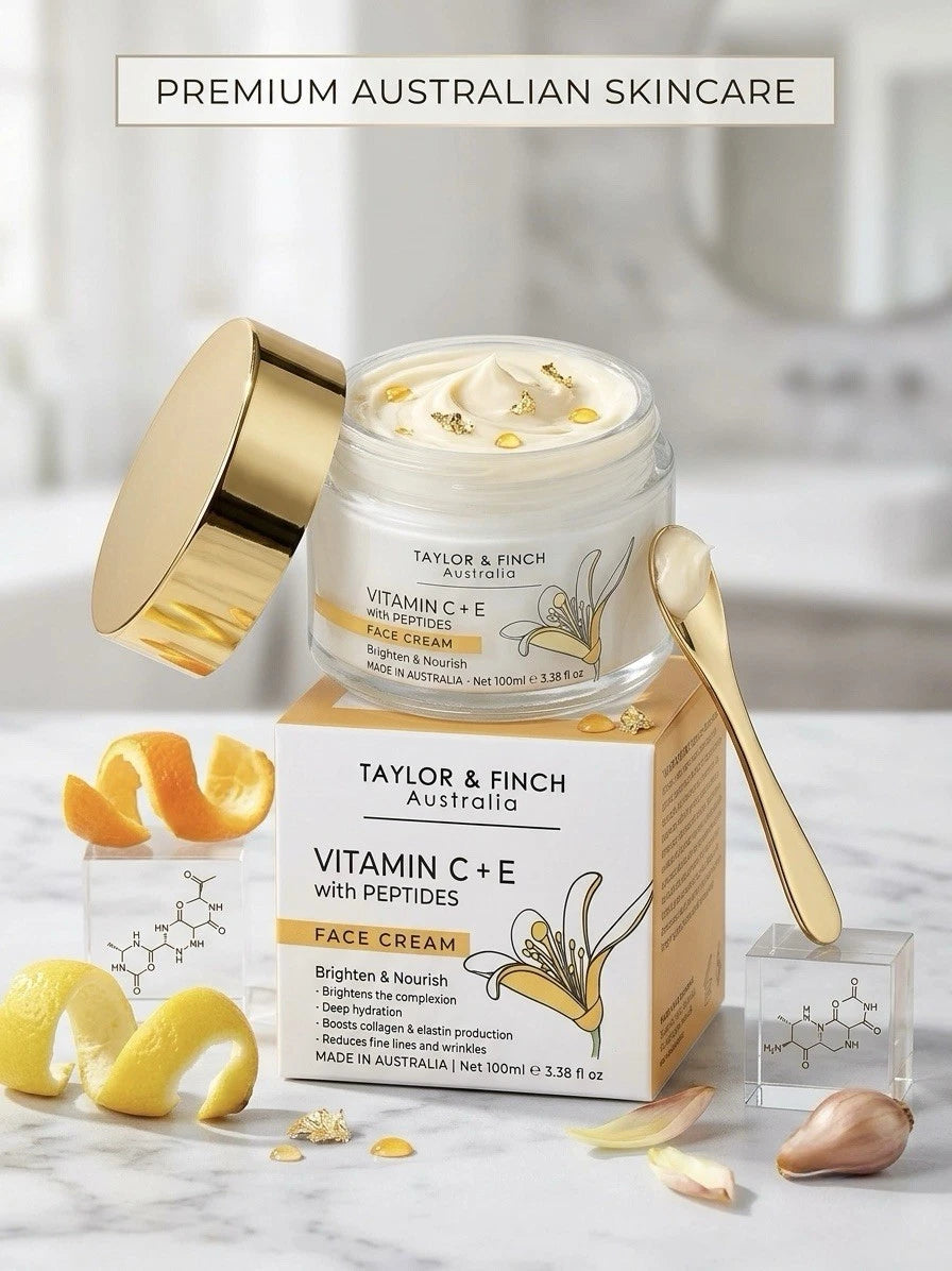 Taylor & Finch Australia | Vitamin C+E with Peptides Face Cream
